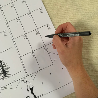 2026 Nástěnný kalendář - Kousek Severu