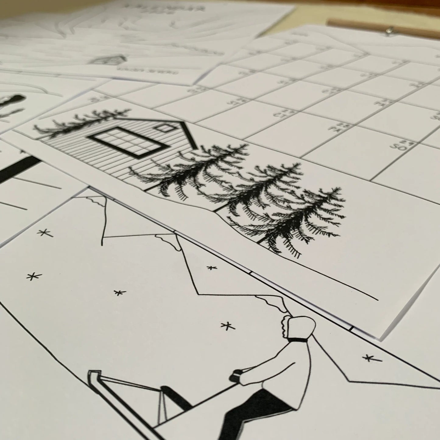 2026 Nástěnný kalendář - Kousek Severu