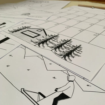 2026 Nástěnný kalendář - Kousek Severu