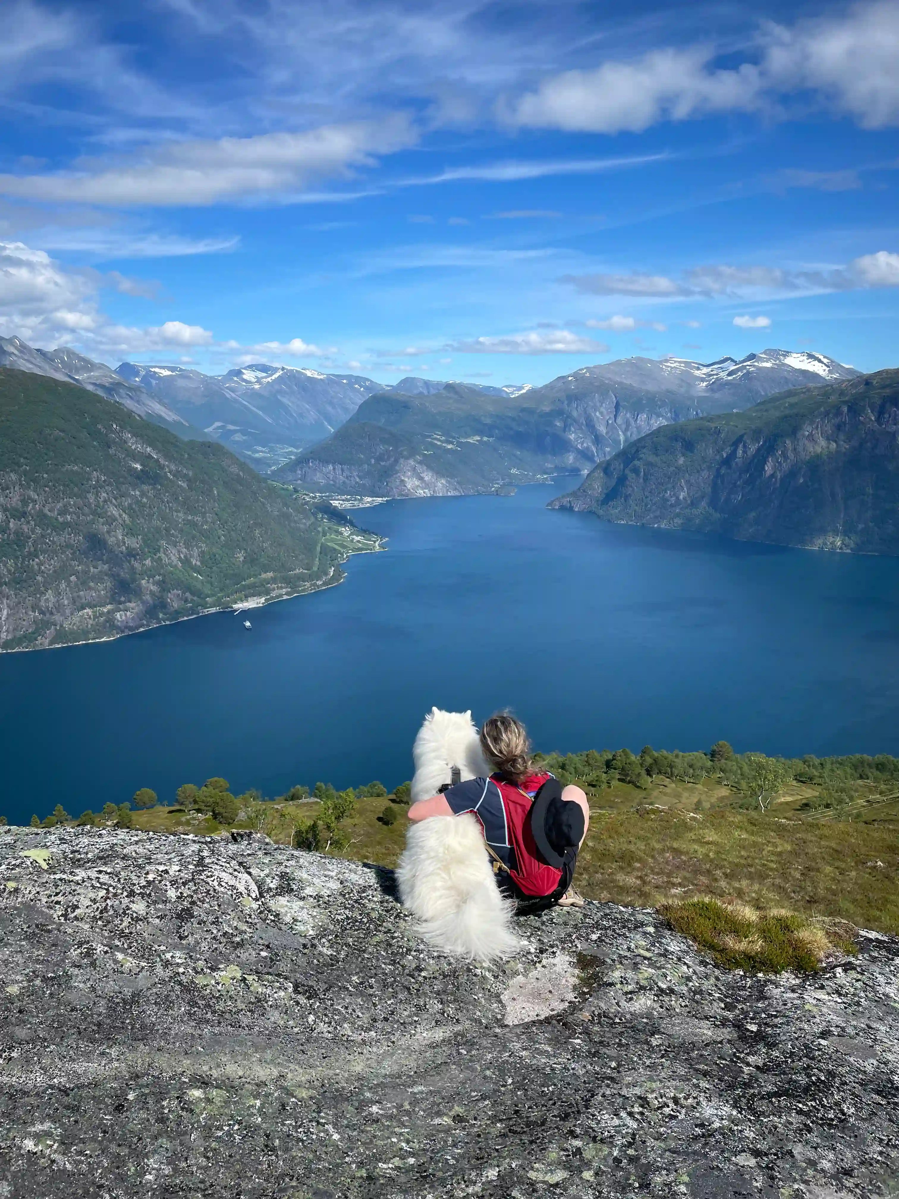 Výhled na norský fjord